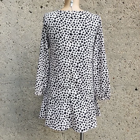 LOFT Heart Pattern Dress - Picture 8 of 12